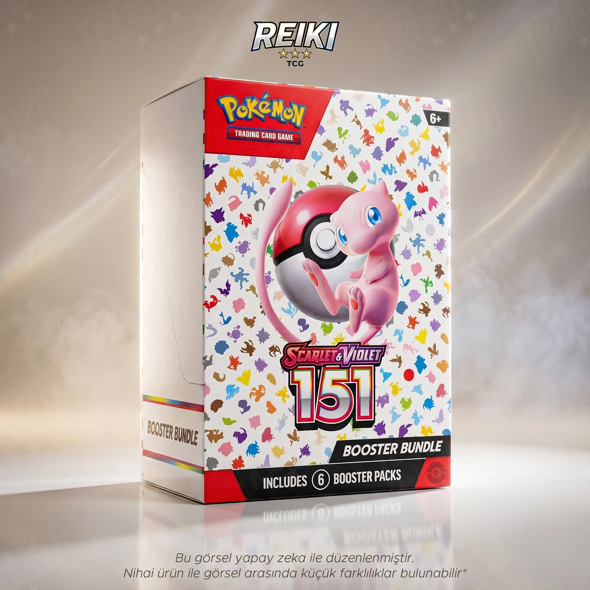 ポケモンカード 151 Booster Bundle 英語 6 SCARLET & VIOLET—151 BOOSTER BUNDLE (6 PACKS) | Reiki Cards