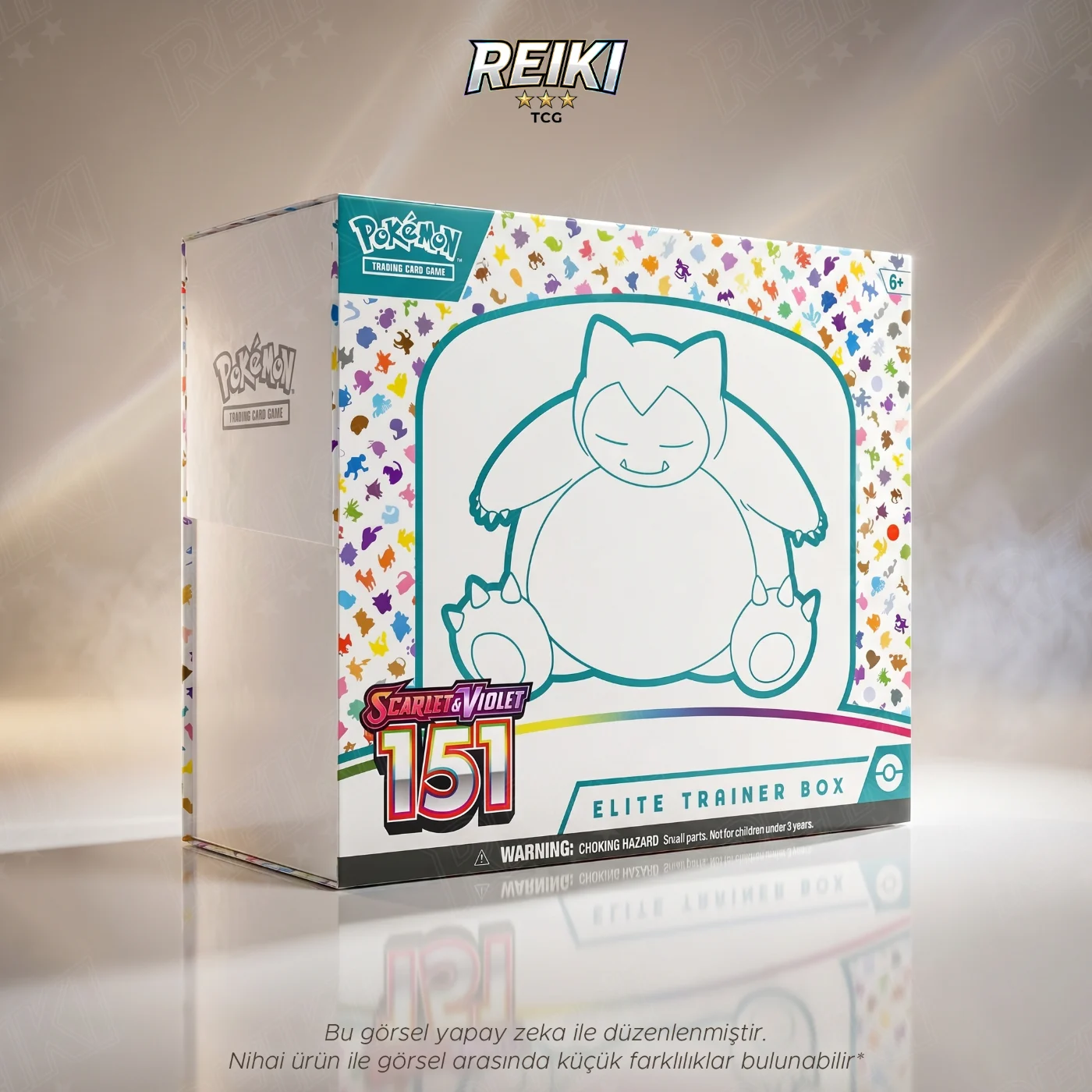 SCARLET & VIOLET—151 ELITE TRAINER BOX | Reiki Cards