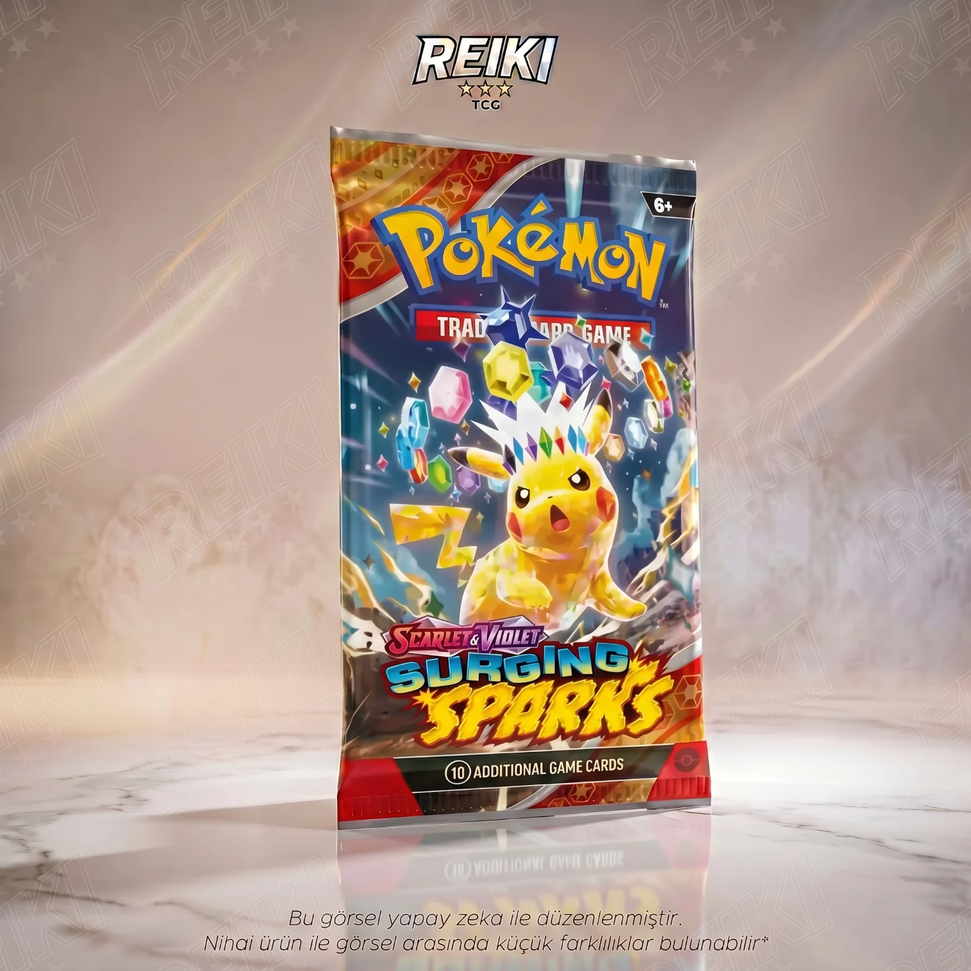 Reiki Cards | Orijinal Pokémon TCG Kartları, Booster Pack ve