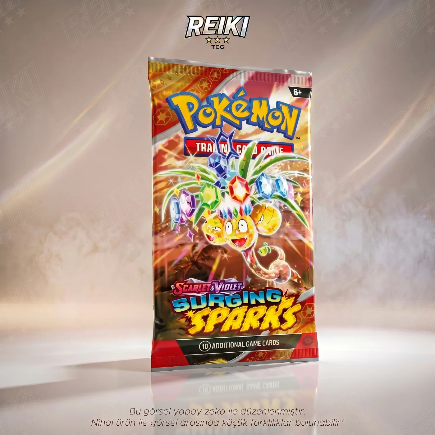 Reiki Cards | Orijinal Pokémon TCG Kartları, Booster Pack ve