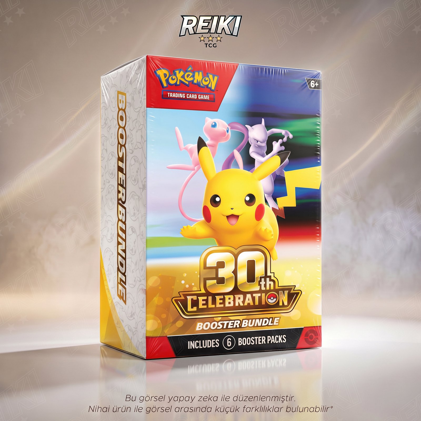 Pokemon 30TH CELEBRATION BOOSTER BUNDLE (6 PACKS) (İngilizce)